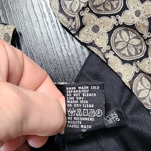 Vintage 90's Jonathan Martin drop wasit silk dress - Picture 5 of 7